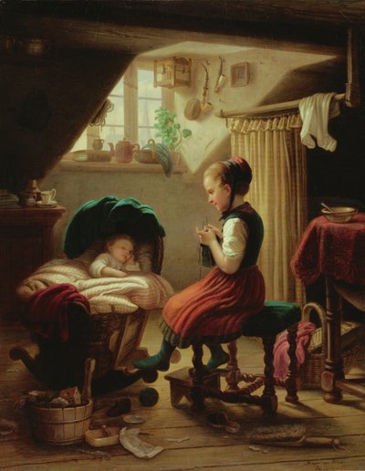 Küçüklere Bakmak by Johann Georg Meyer von Bremen