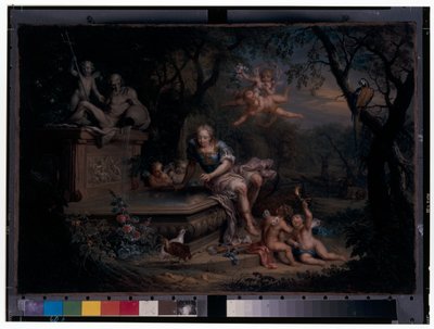 Bir Kuyuya Yansıyan Nergis by Johann Georg Platzer