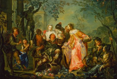 Mevsimlerin Zevkleri: Sonbahar by Johann Georg Platzer