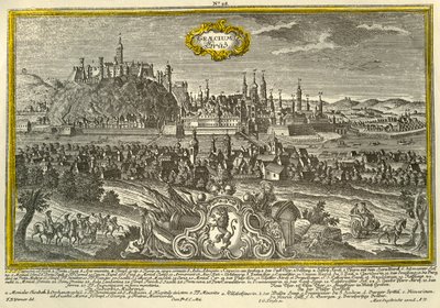 Graz, c1740. by Johann Georg Ringlin