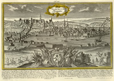 Namur, c1740. by Johann Georg Ringlin