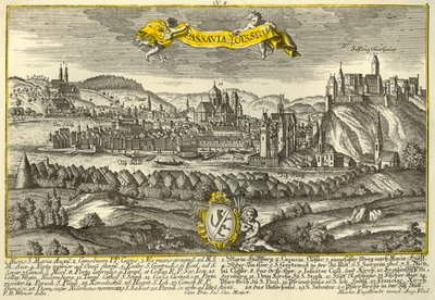 Passau, c1740. by Johann Georg Ringlin