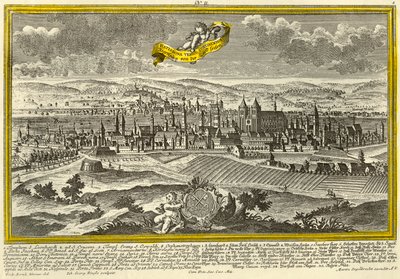 Regensburg, c1740. by Johann Georg Ringlin