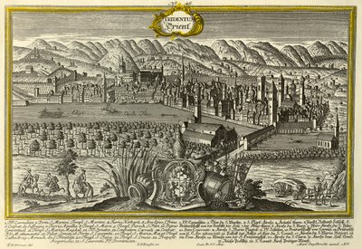 Trent, c1740. by Johann Georg Ringlin