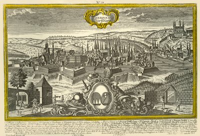 Würzburg, c1740. by Johann Georg Ringlin