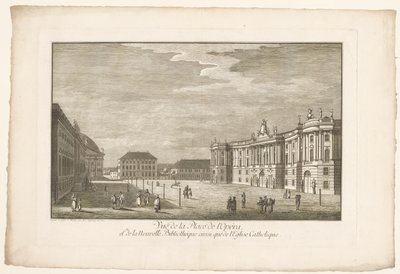 Alte Bibliothek ve Altes Palais ve Sint-Hedwig Katedrali ile Berlin