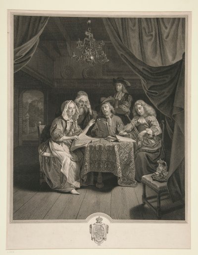 Aile Konseri by Johann Georg Wille