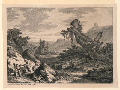 Piknik by Johann Georg Wille