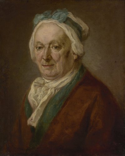 Uykucu bir adam portresi by Johann Georg von Edlinger