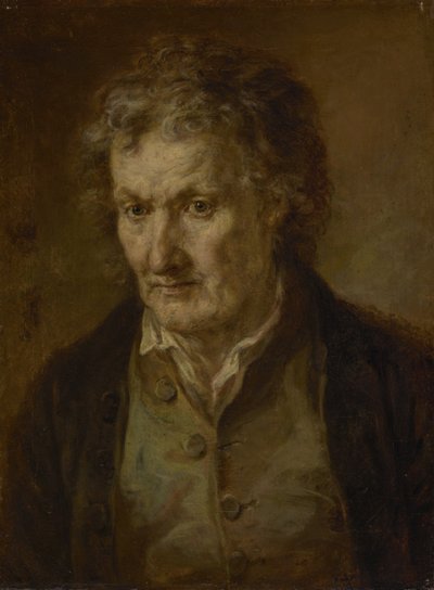 erkek portre by Johann Georg von Edlinger
