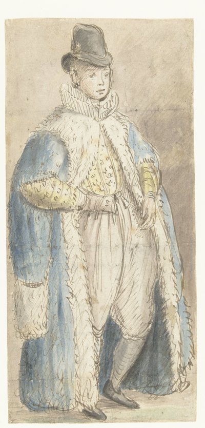 Frederick V'in oğlunun portresi, Seçmen Palatine (?) by Johann Goltz (possibly)
