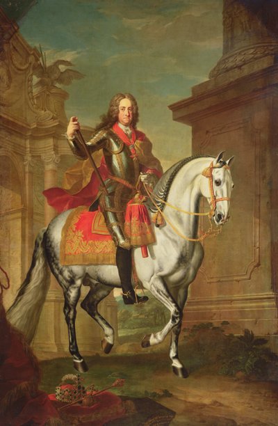 Kaiser Charles VI (ayrıca bkz. 67400), by Johann Gottfried Auerbach