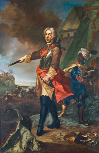 General olarak Savoy Prensi Eugene by Johann Gottfried Auerbach