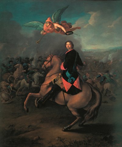 Peter I, Poltava savaşında, 1710