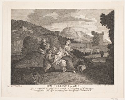 Kutsal Aile by Johann Gottlieb Friedrich