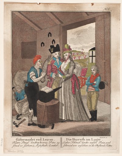 Kampta evlilik by Johann Gottlieb Friedrich