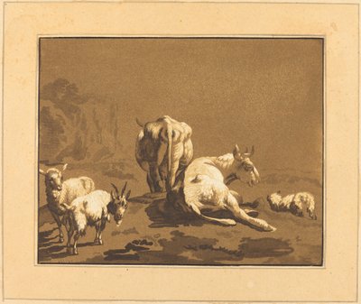 inekler by Johann Gottlieb Prestel after Joseph Wagner
