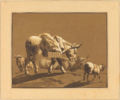Eşek by Johann Gottlieb Prestel after Joseph Wagner
