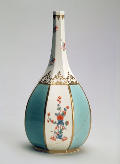 Meissen fabrikası için Japon sake şişesi şeklinde şişe, c.1725 (porselen) by Johann Gregor Herold