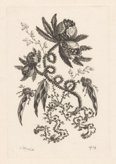 çilek ile çiçekler Fleures Barok (dizi adı) by Johann Heinrich  Hess