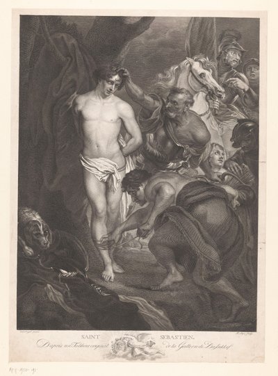 Aziz Sebastian by Johann Heinrich Lips