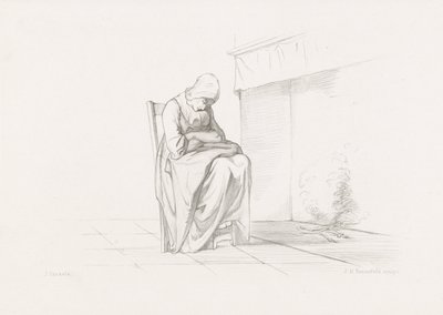 Öğleden sonra uykusu Denizin Çocukları (dizi adı) by Johann Heinrich Maria Hubert Rennefeld