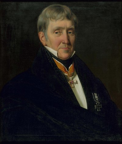 Franz Gerhard Wegeler'in Portresi 1765-1848, 1839. by Johann Heinrich Richter