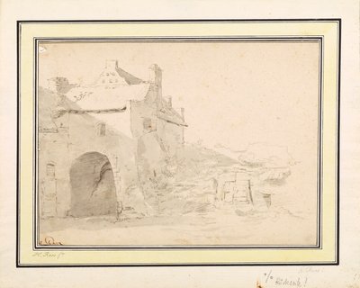 Mimari çalışma by Johann Heinrich Roos