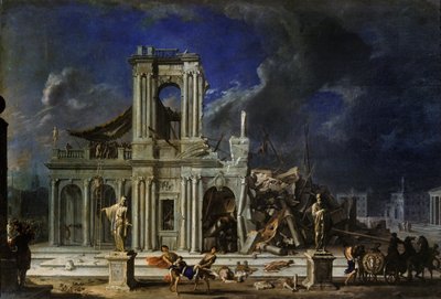 Şimşon Filistlileri vuruyor, c.1633-34 by Johann Heinrich Schönfeld