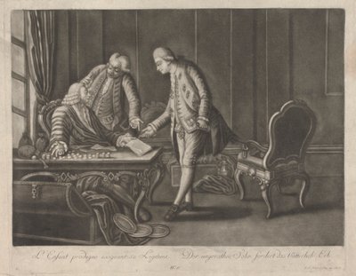 Savurgan Oğul meşruiyetini talep ediyor by Johann Jacobus Haid