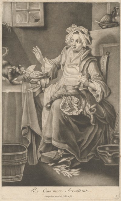 gözetmen aşçı by Johann Jacobus Haid