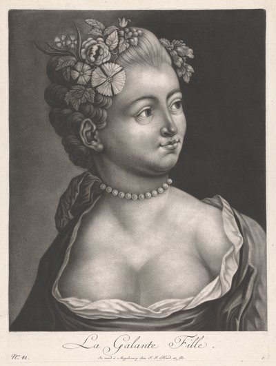 Cesur kız by Johann Jacobus Haid