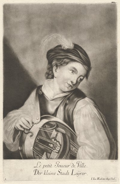 Küçük kasaba oyuncusu by Johann Jacobus Haid