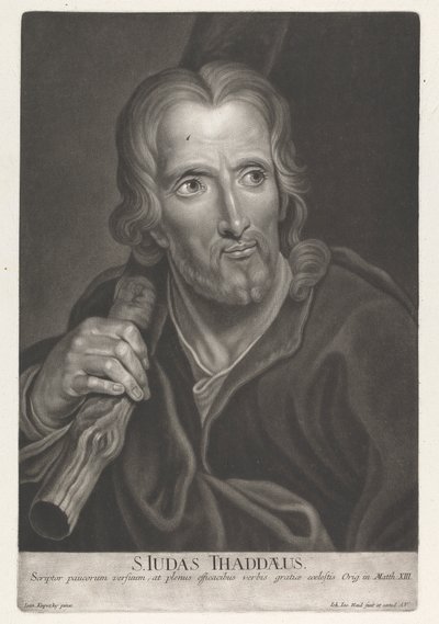 Aziz Judas Thaddeus by Johann Jacobus Haid