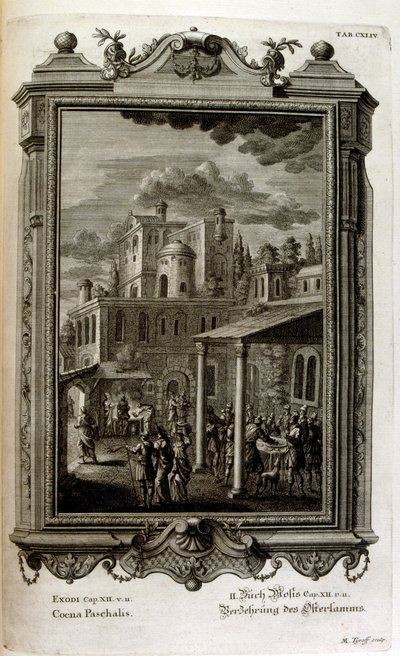 illüstrasyon by Johann Jakob Scheuchzer