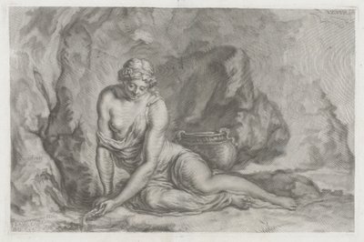 Venüs by Johann Jakob Thourneysen, after Joachim von Sandrart I, after the Antique