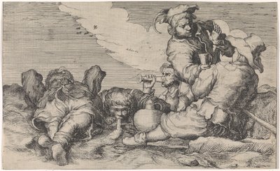 Beş içme kardeş by Johann Liss (attributed to)