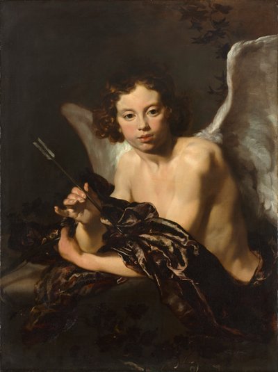 Aşk Tanrısı (Amor), 1630 civarı (tuval üzerine yağlıboya) by Johann Liss