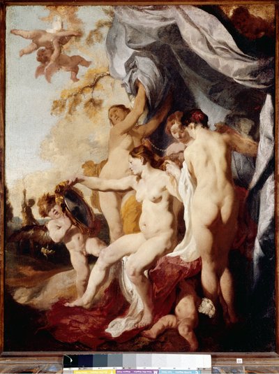 Aynalı Venüs (tuval üzerine yağlı boya by Johann Liss