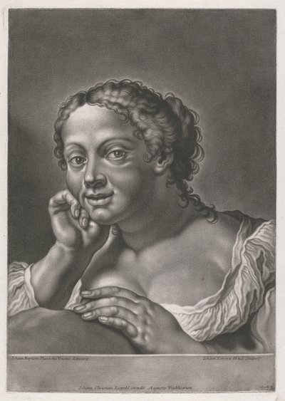 Bir Kadının Portresi by Johann Lorenz Haid