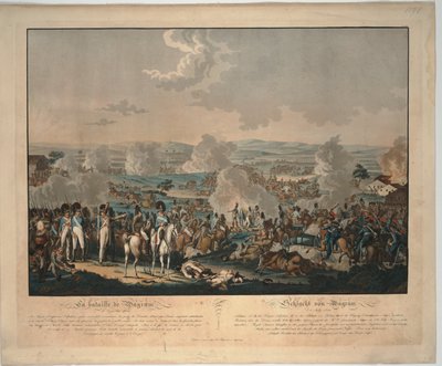 Wagram Savaşı by Johann Lorenz Rugendas the Younger