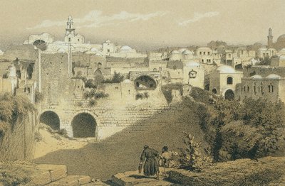 Bethesda. Bernatz ve diğerleri tarafından gravür - Steinkopk J.F. Editör by Johann Martin Bernatz