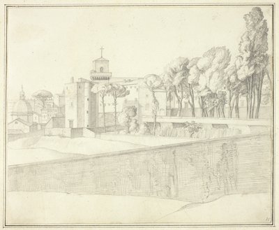 San Pietro, Vincoli, Roma by Johann Martin von Rohden