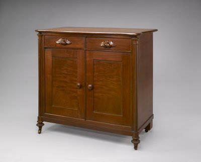 Sunucu, ç. 1846-1860 (siyah ceviz) by Johann Michael (attr.to) Jahn