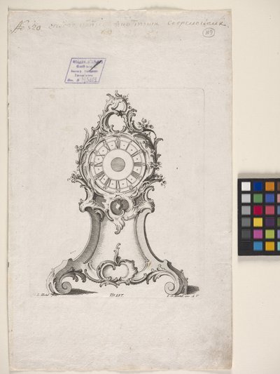 Saat (gravür) by Johann Michael Hoppenhaupt