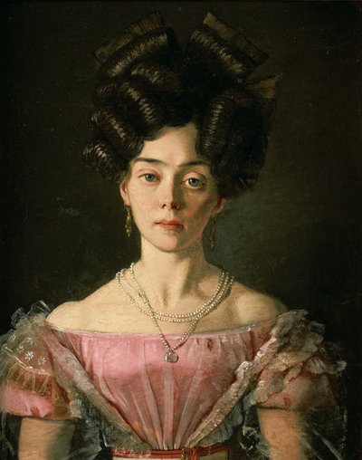 Genç bayan by Johann Michael Neder