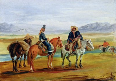 Şili Huasos, c.1836 by Johann Moritz Rugendas