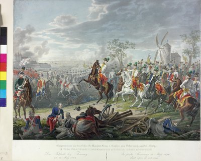 Tournaisian Savaşı 1794 by Johann Nepomuk Hoechle