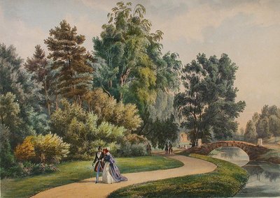 Vlakhernskoe-Kuzminki Malikanesi, s. 1840 by Johann Nepomuk Rauch