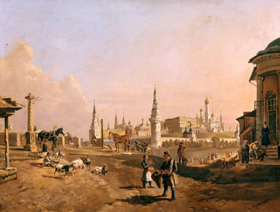 Bolşoy Kamenny Köprüsü ve Kremlin